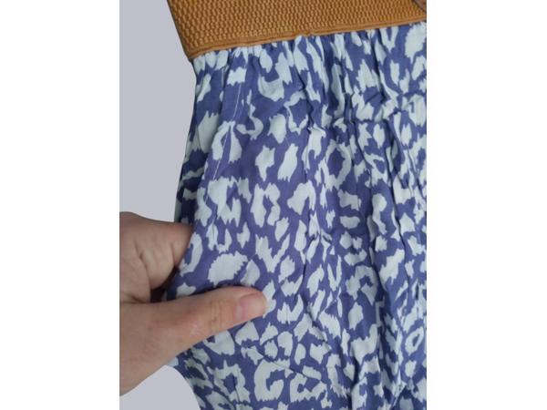 Metrofive korte broek blauw wit M/L