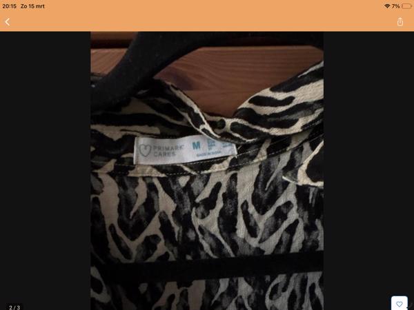 primark jurk maat m zgan