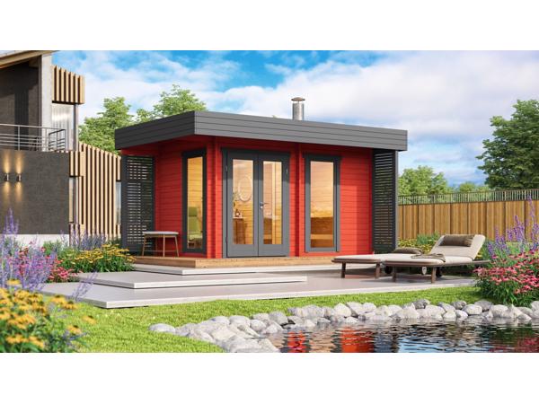 Saunahuis Inari 40 mm