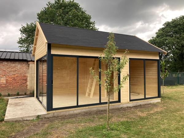 NIEUW luxe blokhut Murano 3 Set