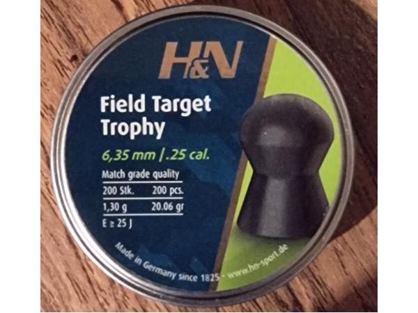 H&amp;N field target trophy 20.06 grain 6,35mm