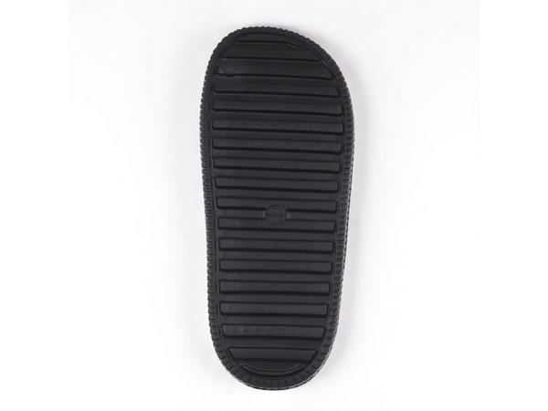 Slippers effen zwart 42