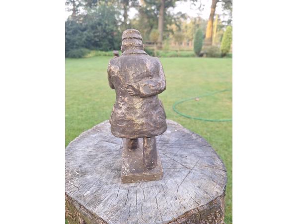 Klepperderk Hellendoorn bronzen beeldje