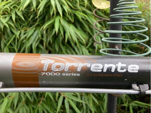 racefiets met standaard
