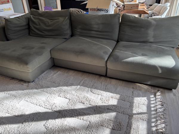 Comfortabele hoekbank