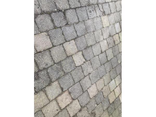 8m2 betonklinkers, opsluitband - Amersfoort