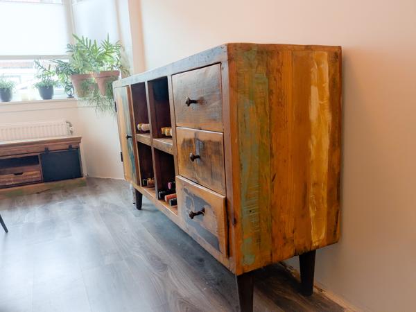 Buffetkast Gerecycled Hout (Massief)