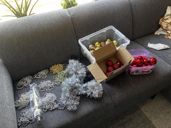 Kerstversiering verschillende