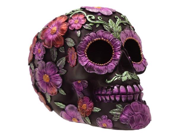 Nieuw Candy skull metallic madelief