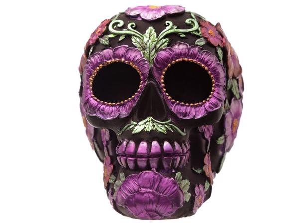 Nieuw Candy skull metallic madelief