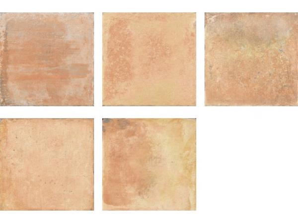 Nieuwe terra cotta tegels oude antieke look 33x33 cm