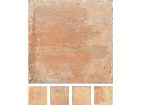 Nieuwe terra cotta tegels oude antieke look 33x33 cm