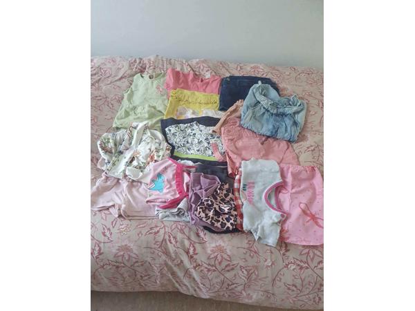 Kinderkleding meisjes maat 80 pakket 24 stuks voor 10 euro