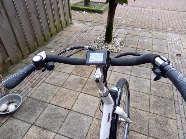 E-bike met middenmotor en traploze ondersteuning