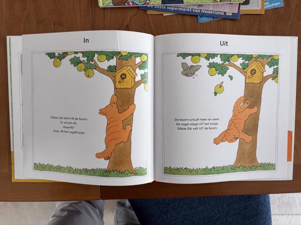Dikkie Dik het open en dicht boek ( Jet Boeke ) 2+