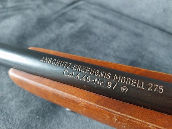 Anschutz 275 kermisbuks