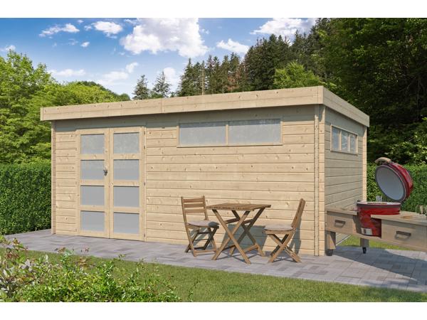 Blokhut 4602ISO --44mm dik en geïsoleerd dak---