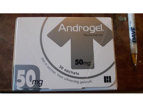 Androgel 50mg per sachet originele doos met 30 sachets