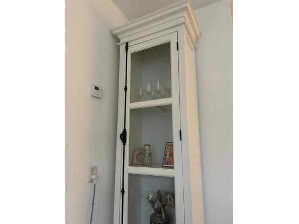 Vitrine kast wit