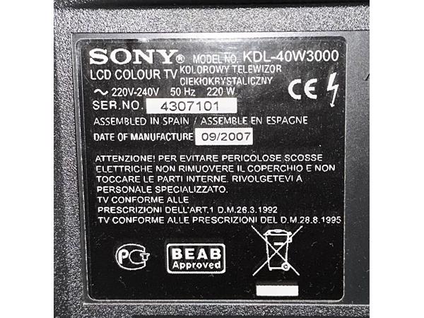 Sony LCD tv