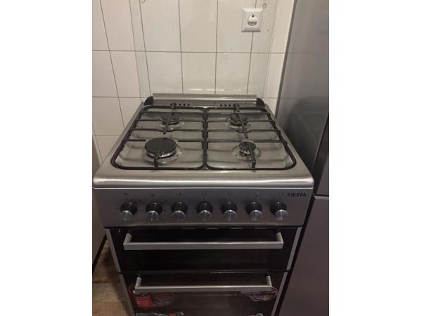 Fiësta-fornuis 4-pits en 2 ovens