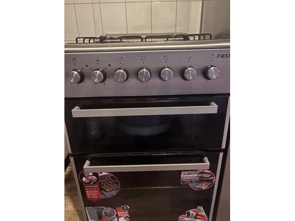 Fiësta-fornuis 4-pits en 2 ovens