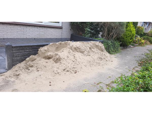 Bestrating zand