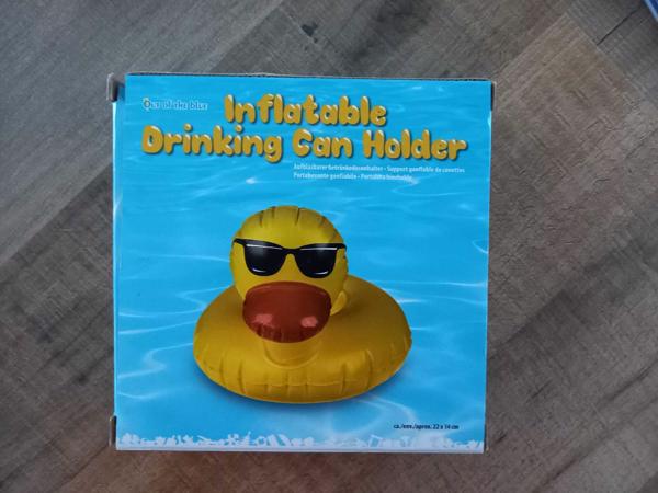Opblaasbare blikjeshouder nieuw