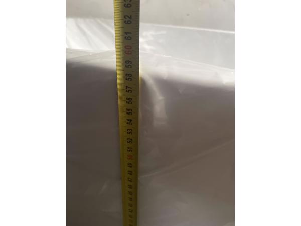 Nieuw hoekbad met bol badscherm, regendoucheset en badafvoer