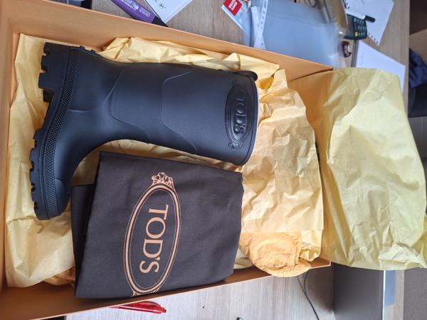 TOD's regenlaarzen, maat 36, zwart