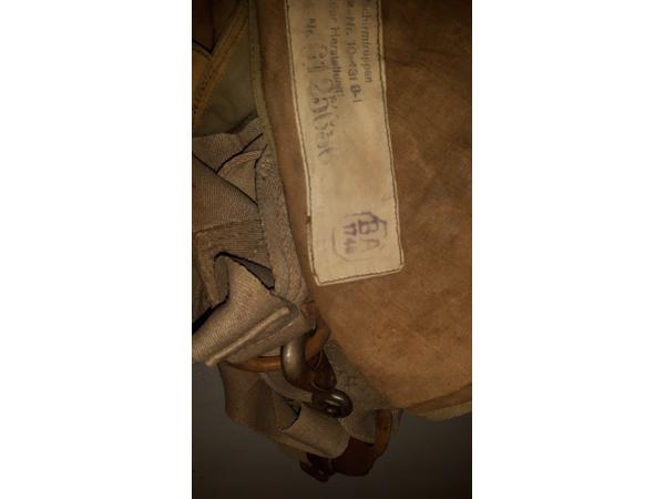 Original Parachute Type RZ 20: Fallschirmjäger WOII