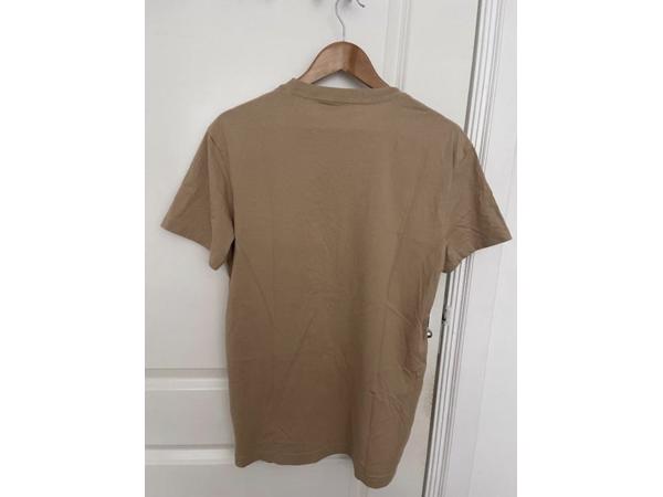 Heren T-shirt Beige.