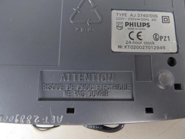 Philips AJ3740/00S radiogestuurde wekkerradio