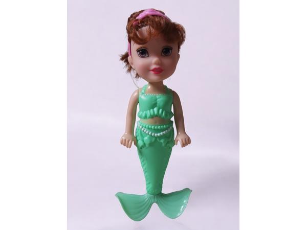 Mermaid zeemeermin pop groen 18cm