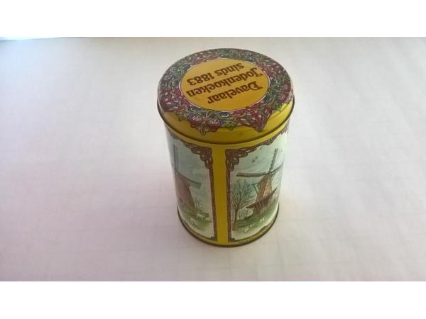 Antieke blik nederlands davelaar jodenkoeken alkmaar