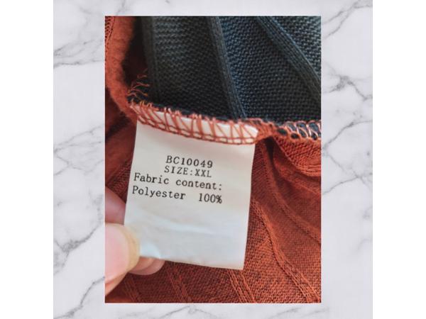 2 delige set zwart oranje XXL