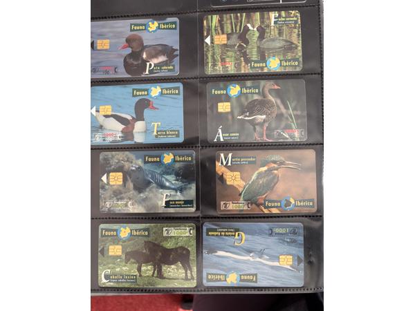 7 albums telefoonkaarten wereldwijd