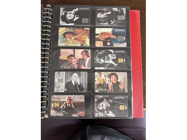 7 albums telefoonkaarten wereldwijd