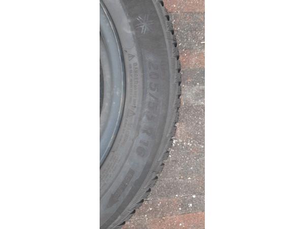 Te koop: Michelin Alpin 5 set winterbanden op velg