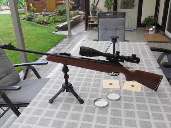 luchtbuks Diana 48 zijspanner