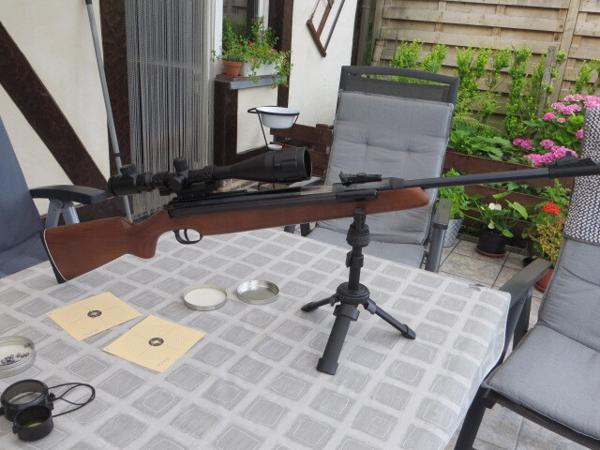 luchtbuks Diana 48 zijspanner