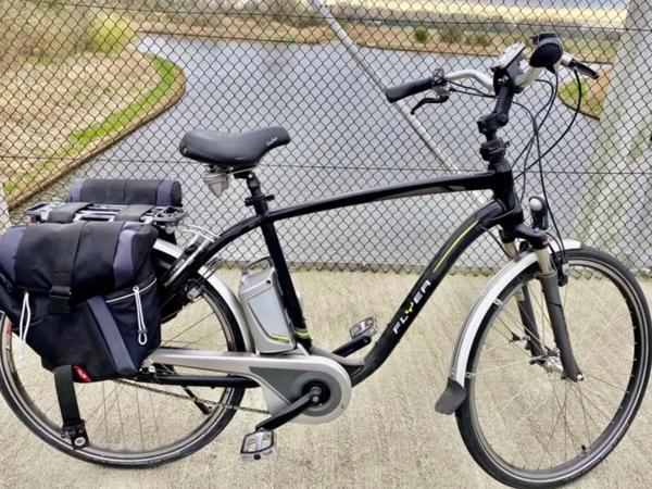 Als nieuwe Set Flyer Elektrische Fietsen type T-Serie