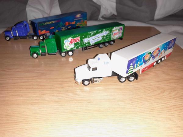 3 amerikaanse truck combinaties.