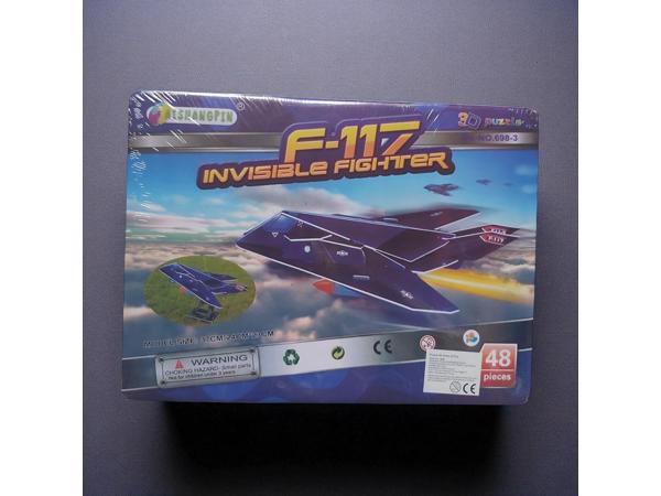 3D puzzel straaljager 48 stukjes