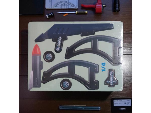 3D puzzel straaljager 48 stukjes