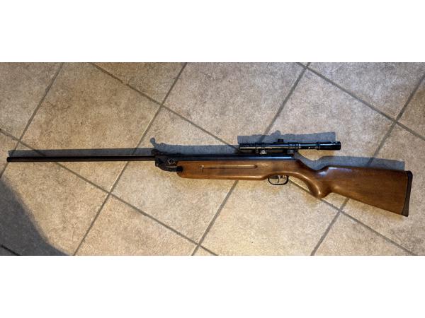 Weihrauch HW35  (1980) 5.5mm knikloopbuks met kijker 4x15