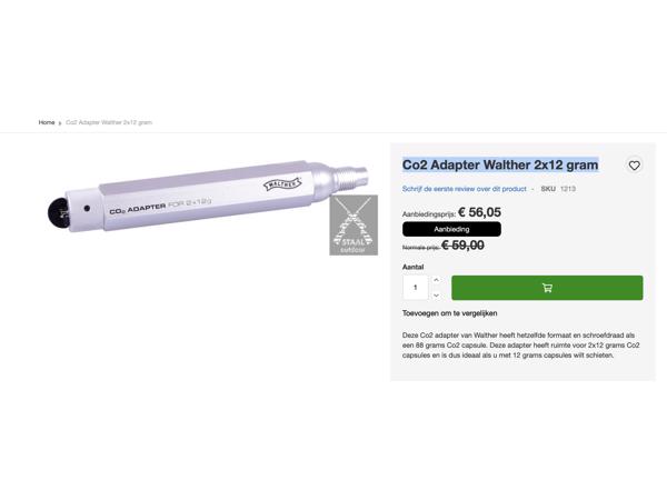 Hammerli 850 buks set met bipod en kijker .177