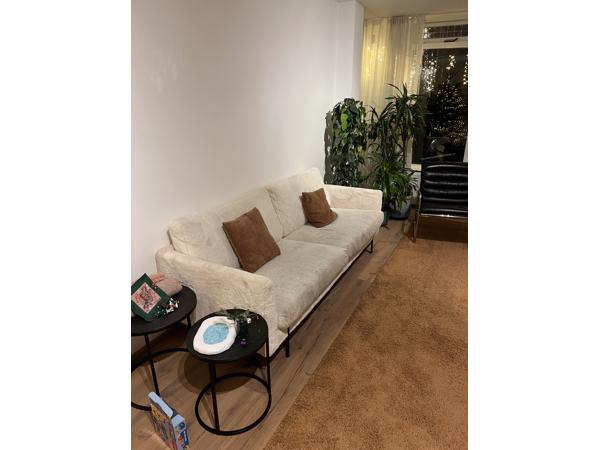 Witte Teddy bank van Decor