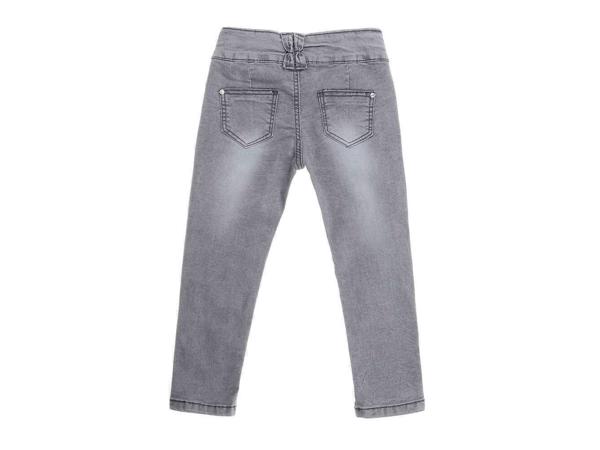 Skinny Stretchy jeans grijs 128