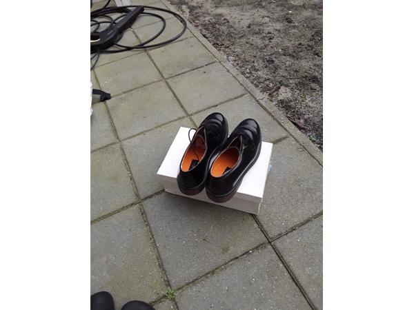 Nieuwe zwarte heren schoenen maat 47.